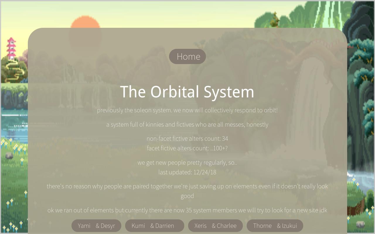 Carrd profile picture for @orbital